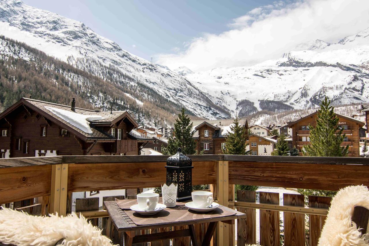 Chalet Sunshine Saas Fee Exterior foto